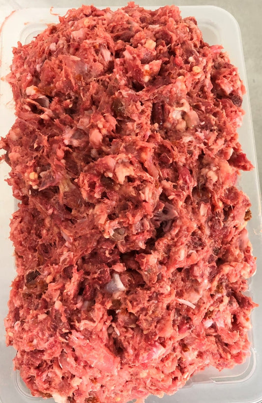 Economy Beef & Chicken Pet Mince - 2kg - Mountains Natural Pet Foods