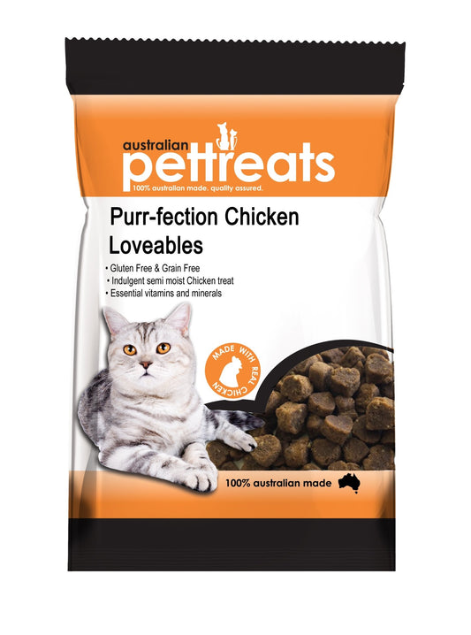 Purr-Fection Chicken Loveables - 80g - Mountains Natural Pet Foods