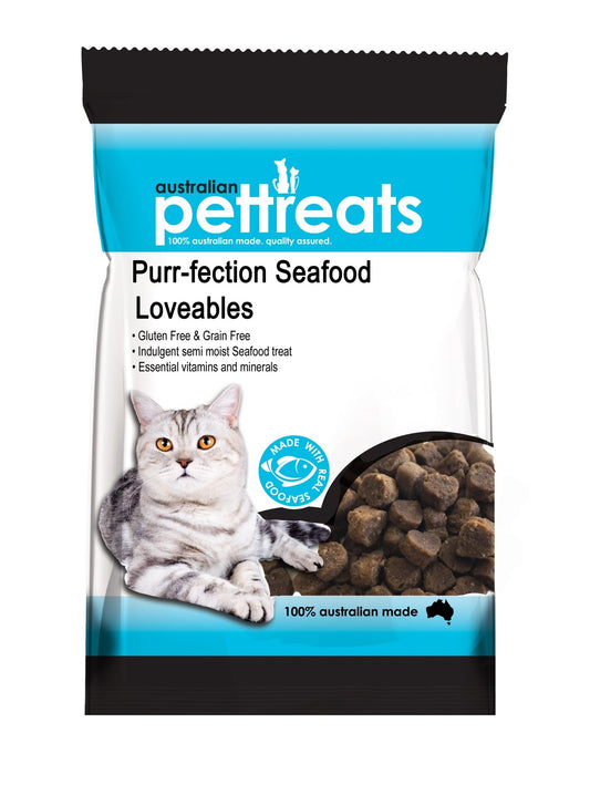 Purr-Fection Seafood Loveables - 80g - Mountains Natural Pet Foods